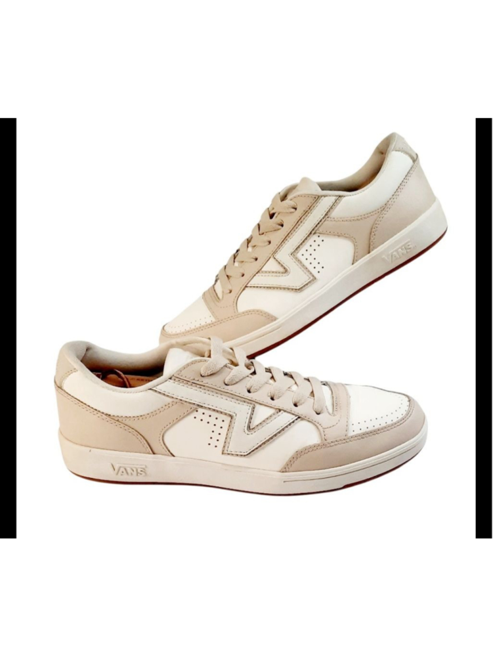 Vans Lowland Comfy Cush Marshmallow/White Shoes mens size 9/Womens Size 10.5